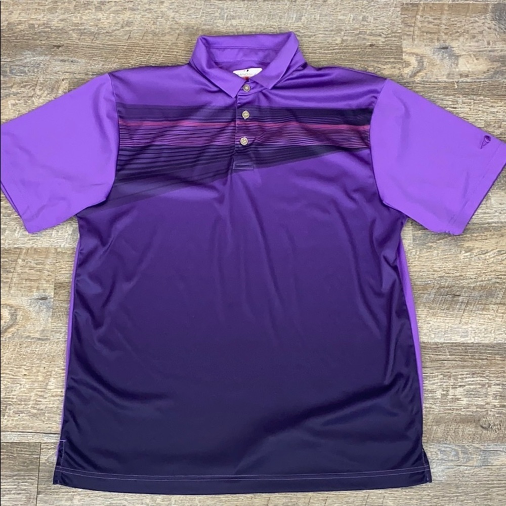 Purple Grand Slam Golf Polo L